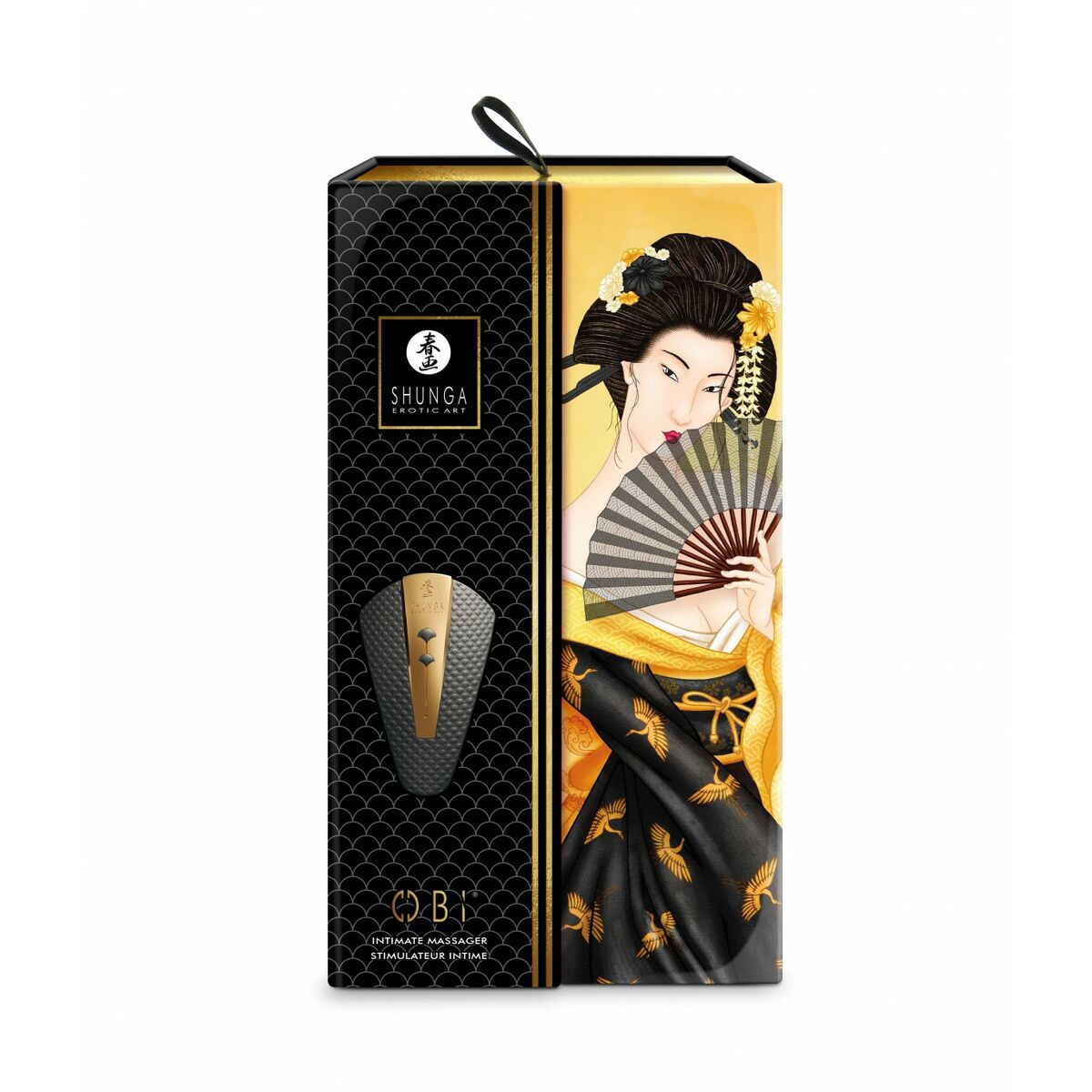 Vibratore Shunga Obi Nero